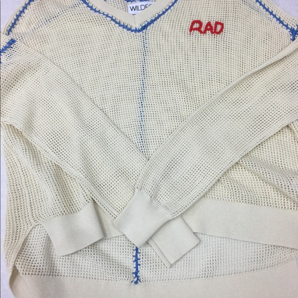 New! Wildfox Awesomely Rad Becca Sweater size M - Picture 5 of 5